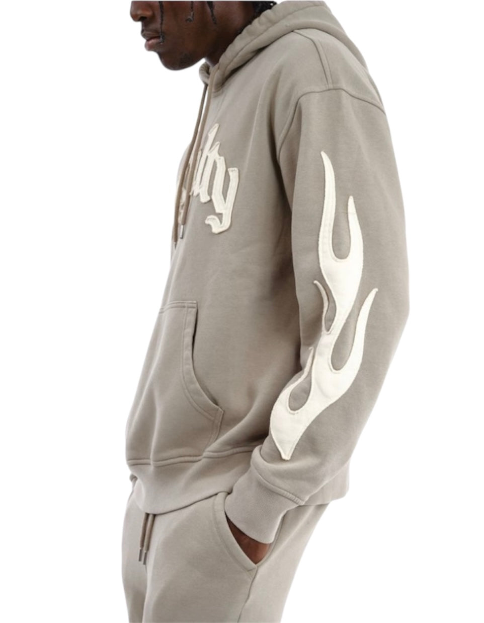 Copper Rivet loyalty hoodie khaki 531080