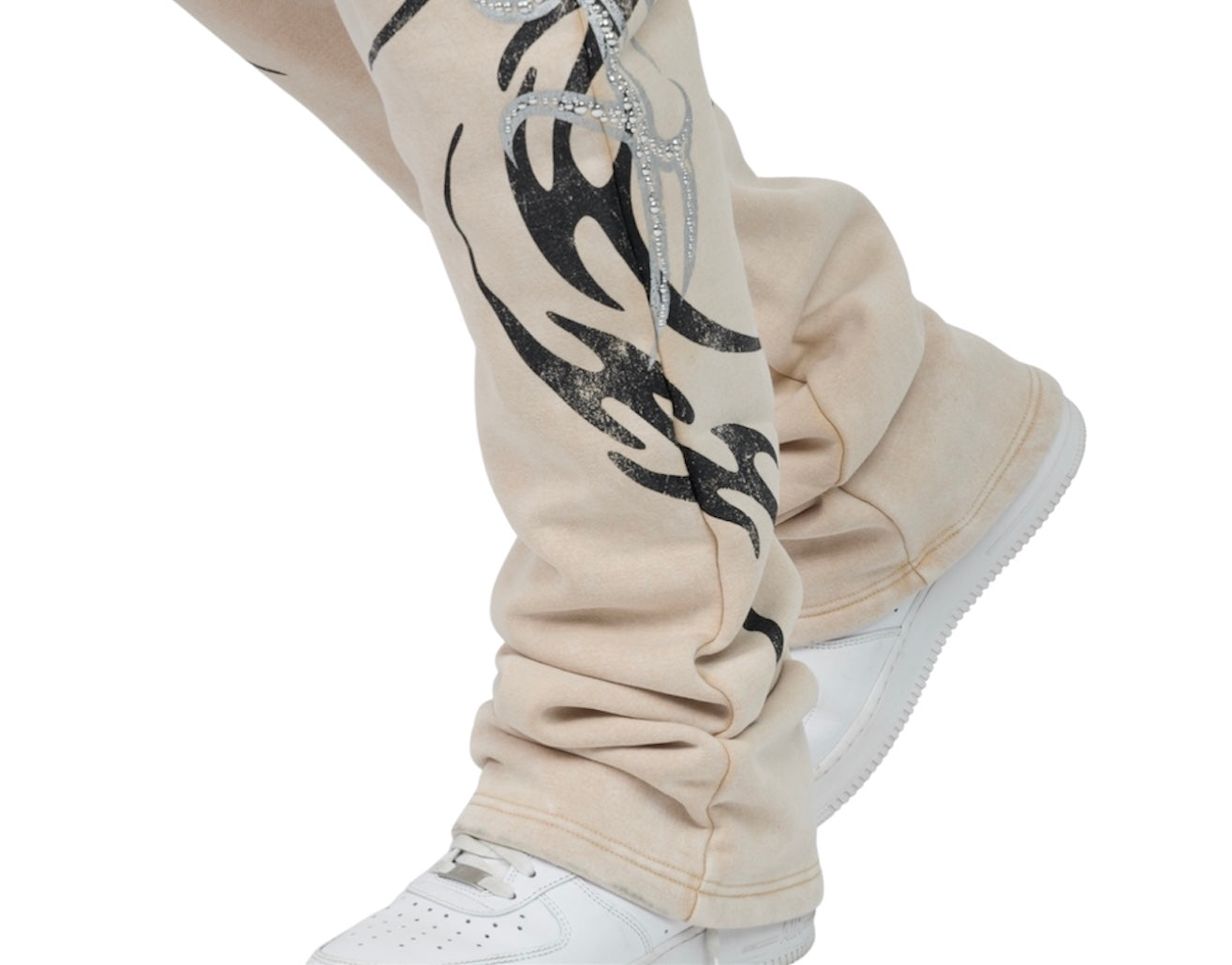 Smoke rise eternity fleece joggers fp25677 clay