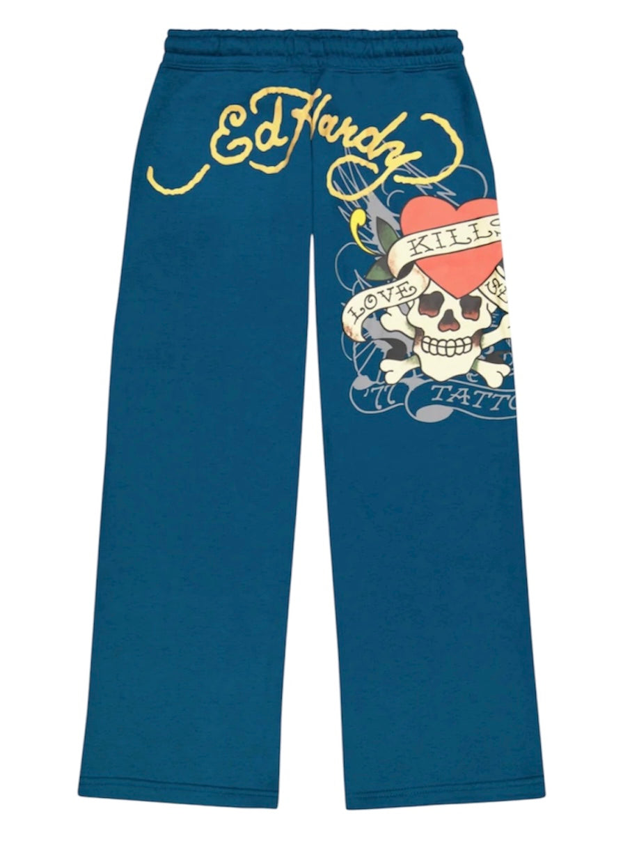 Ed hardy lks skull sweatpants 820076