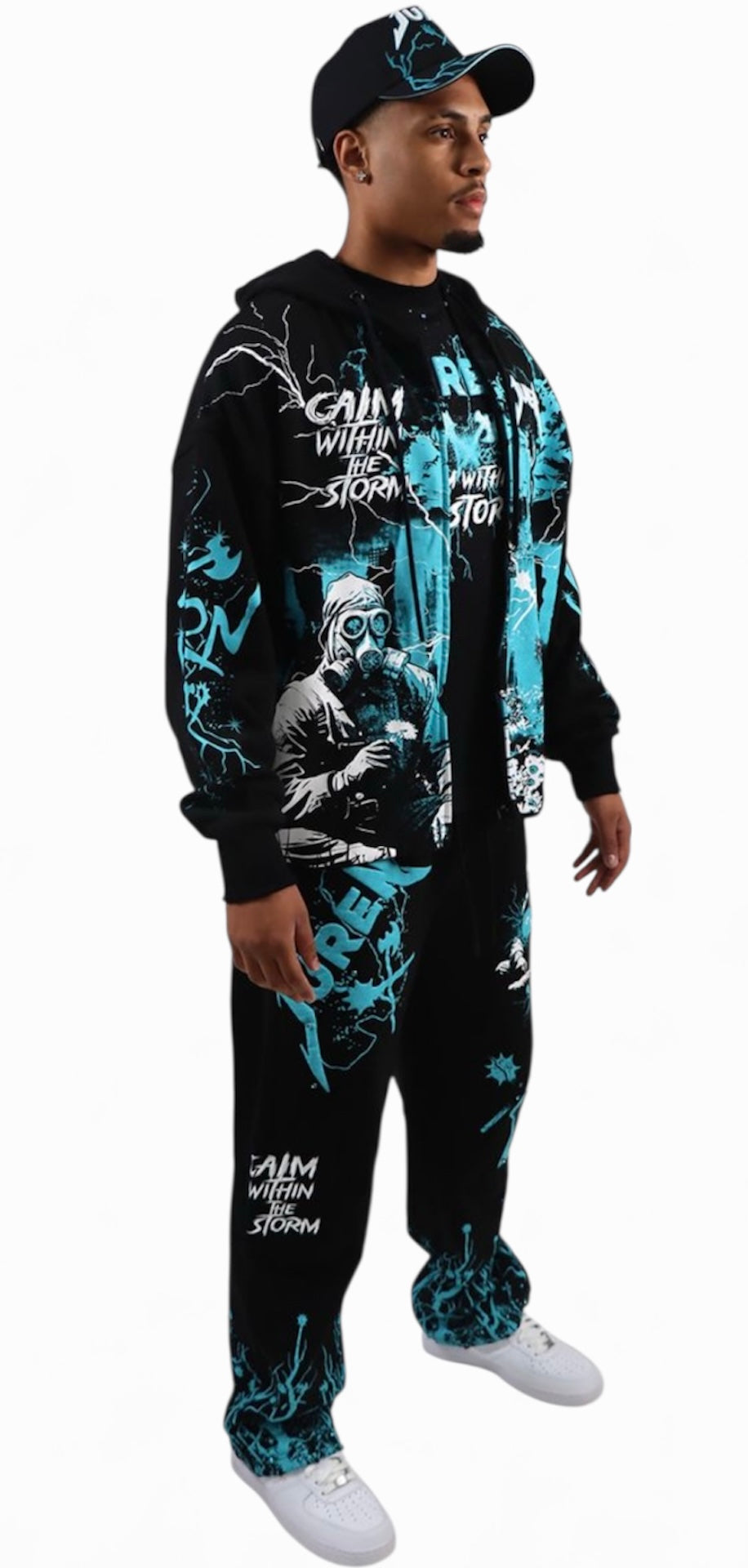 Juren calm within the storm sweats