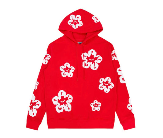 Roku studio tear drip floral hoodie