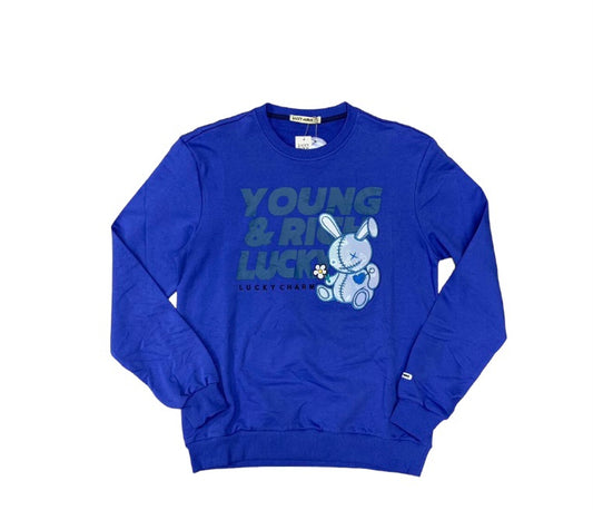 Bkys Young Rich & Lucky Crewneck