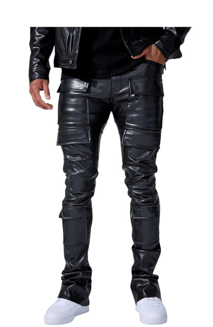Jordan Craig Ross Stacked Thriller cargo pants Black