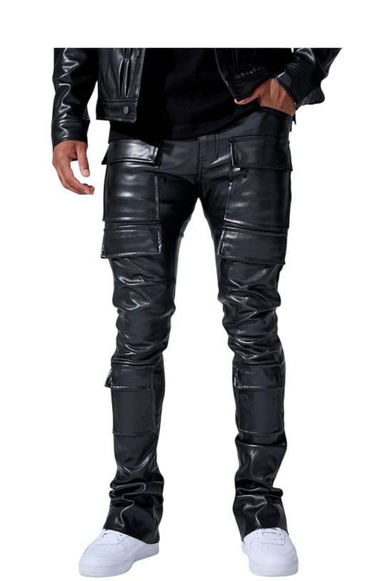 Jordan Craig Ross Stacked Thriller cargo pants Black