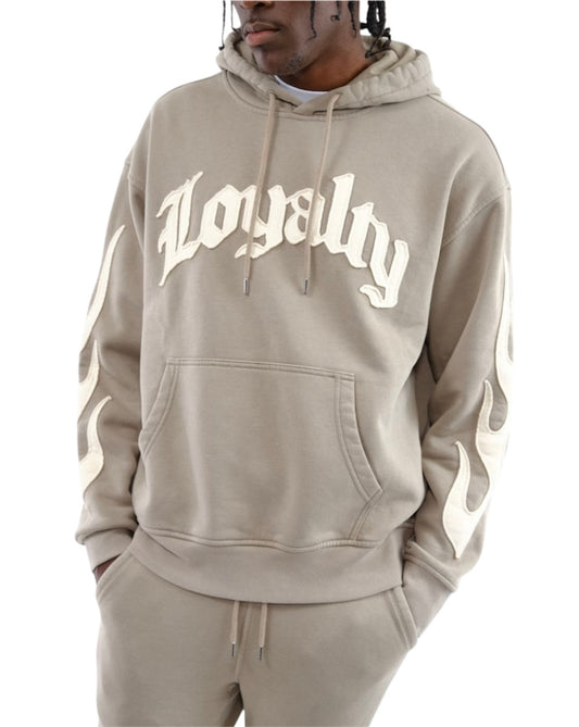 Copper Rivet loyalty hoodie khaki 531080