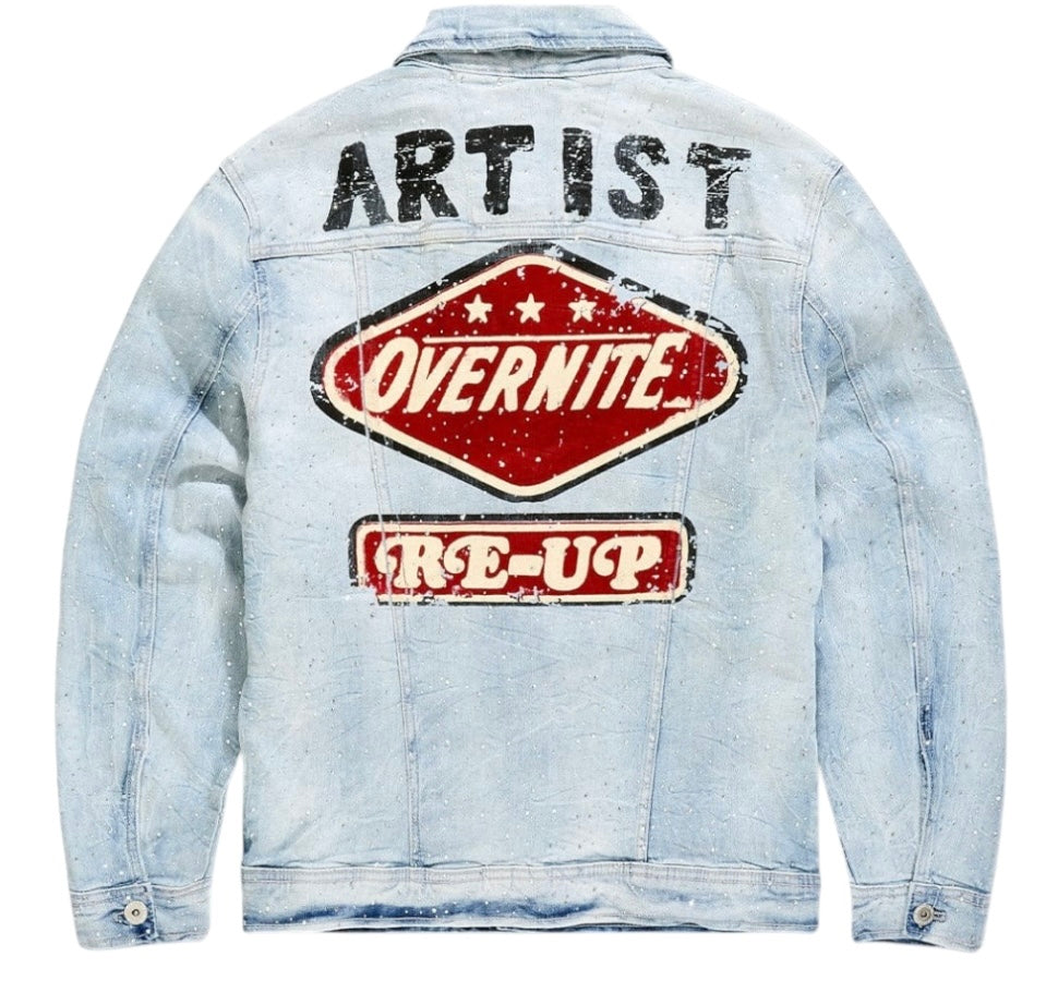 Jordan Craig local dealer rhinestone trucker jacket ice white jj23398a