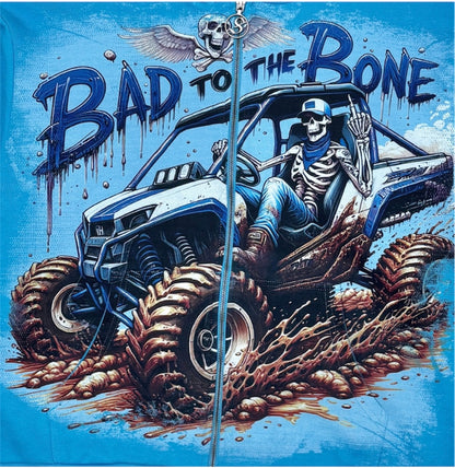 Stray bad to the bone full zip hoodie st1547