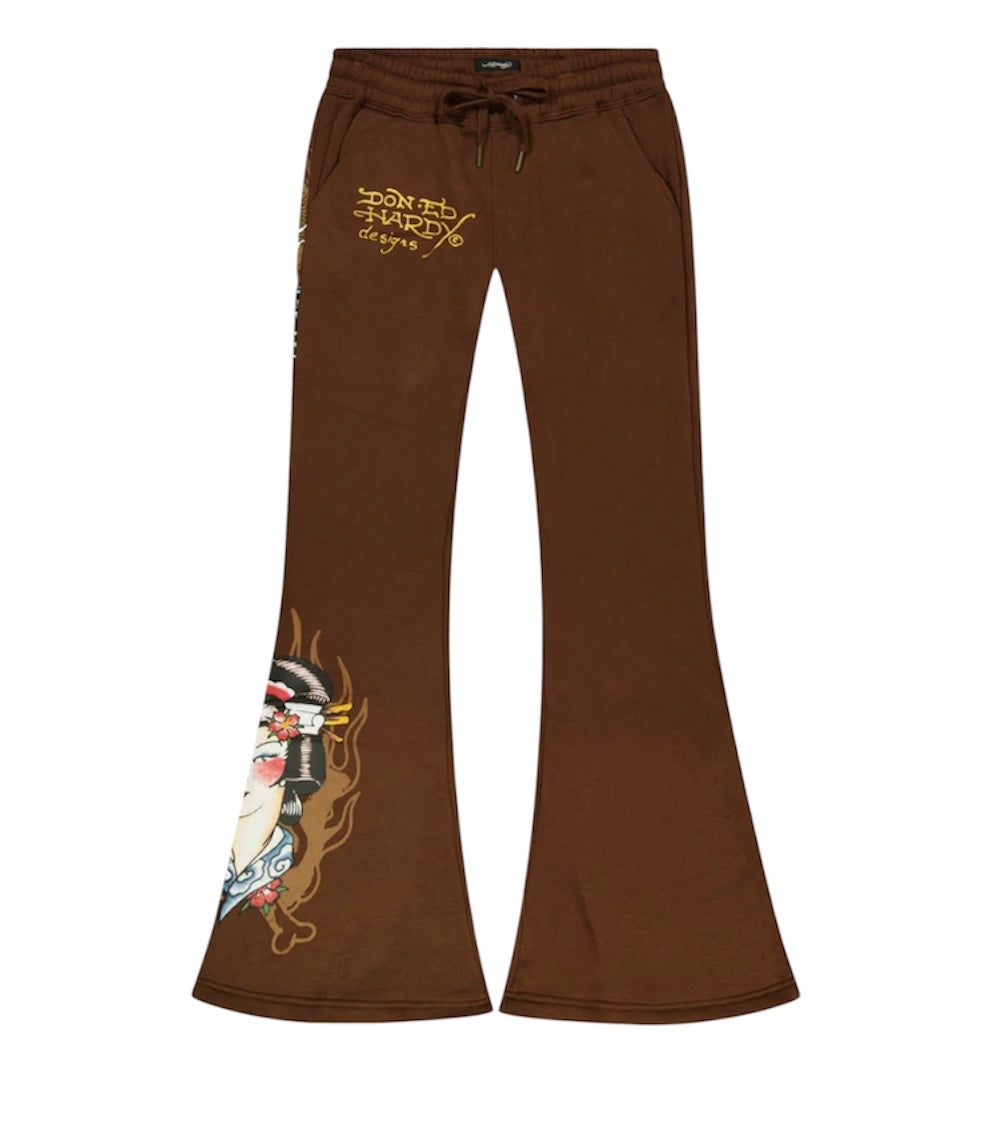 Ed hardy koi fish bootcut sweatpants ehw180062
