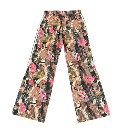 Original women’s 4 stripe nylon loose fit w rhinestone pants p14174