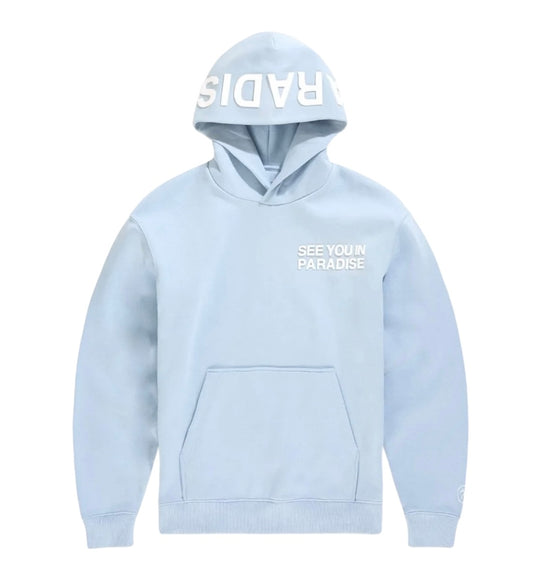 See you in paradise hoodie university blue