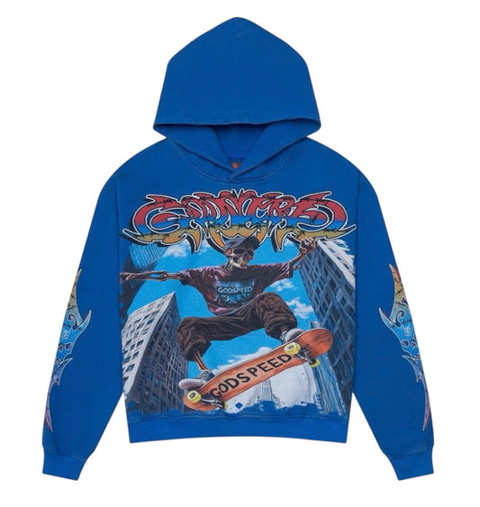 Godspeed Ollie Hoodie blue