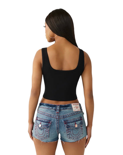 True religion crystal handkerchief tank 209838