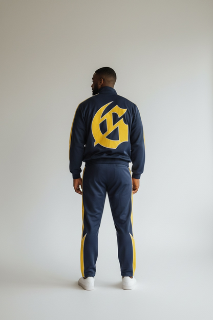 Godspeed Gt Tracksuit Navy/Yellow